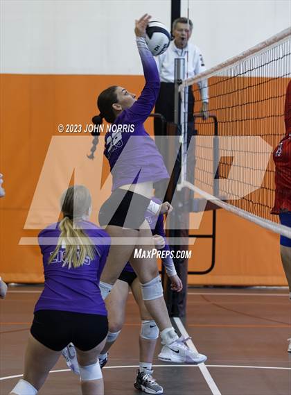 Thumbnail 3 in West Noble vs. Leo (Warsaw Invite) photogallery.