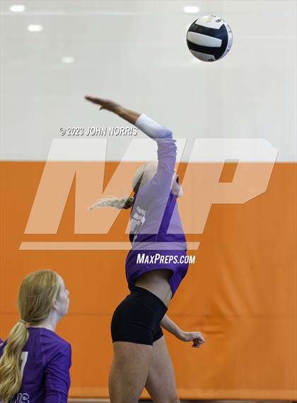 Thumbnail 3 in West Noble vs. Leo (Warsaw Invite) photogallery.
