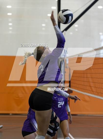 Thumbnail 1 in West Noble vs. Leo (Warsaw Invite) photogallery.