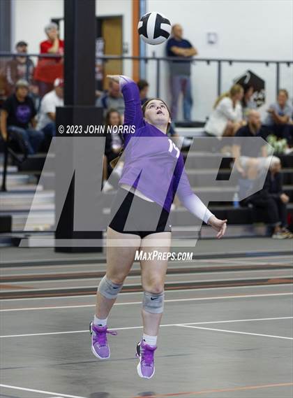 Thumbnail 3 in West Noble vs. Leo (Warsaw Invite) photogallery.