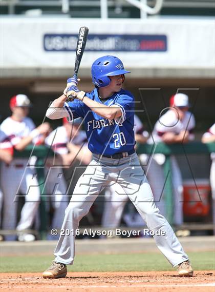 Thumbnail 2 in Florence vs. Liberty Christian (National High School Invitational) photogallery.