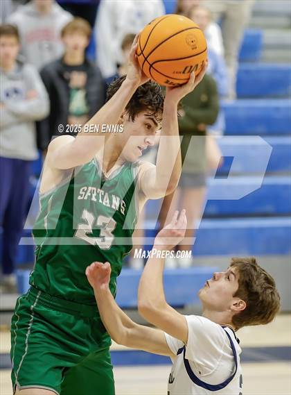 Thumbnail 1 in Athens Academy vs. Lovett (GHSA Private Round One) photogallery.