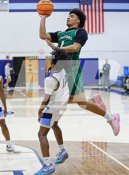 Thumbnail 1 in Athens Academy vs. Lovett (GHSA Private Round One) photogallery.