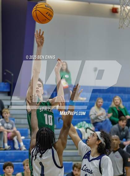 Thumbnail 2 in Athens Academy vs. Lovett (GHSA Private Round One) photogallery.