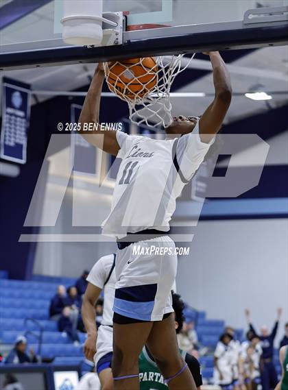 Thumbnail 2 in Athens Academy vs. Lovett (GHSA Private Round One) photogallery.