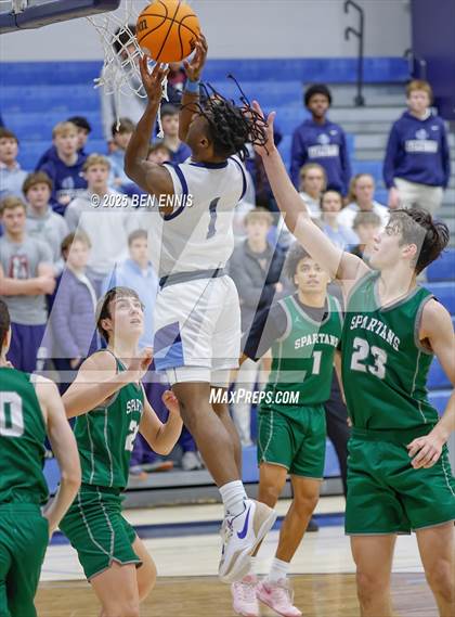 Thumbnail 1 in Athens Academy vs. Lovett (GHSA Private Round One) photogallery.