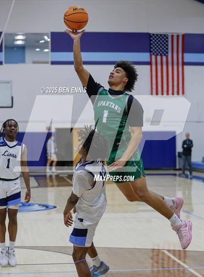 Thumbnail 3 in Athens Academy vs. Lovett (GHSA Private Round One) photogallery.