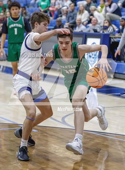 Thumbnail 1 in Athens Academy vs. Lovett (GHSA Private Round One) photogallery.