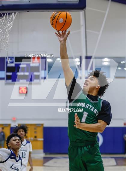 Thumbnail 1 in Athens Academy vs. Lovett (GHSA Private Round One) photogallery.
