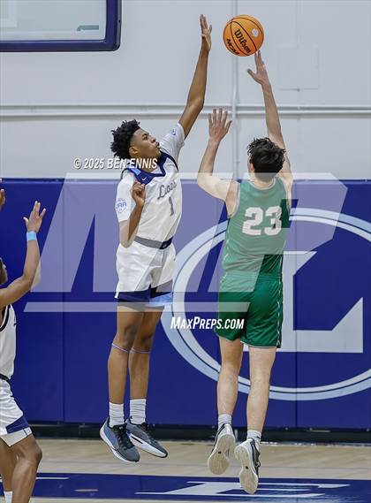 Thumbnail 2 in Athens Academy vs. Lovett (GHSA Private Round One) photogallery.