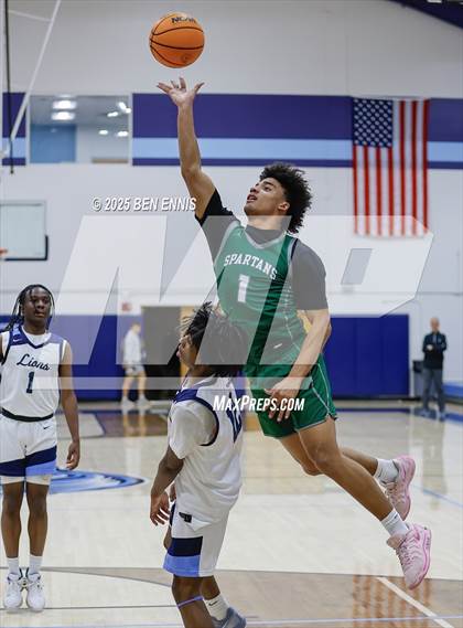 Thumbnail 2 in Athens Academy vs. Lovett (GHSA Private Round One) photogallery.