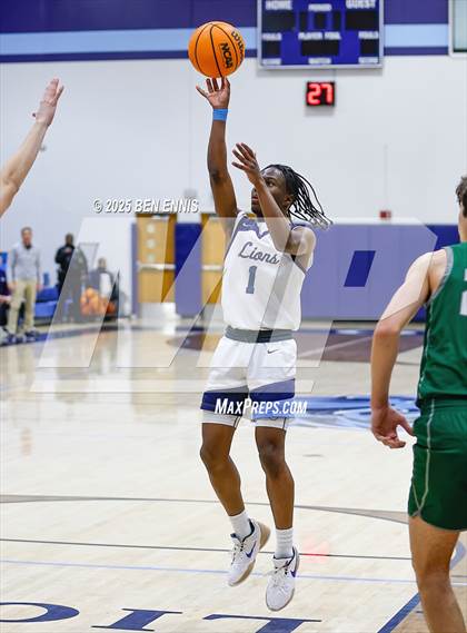 Thumbnail 3 in Athens Academy vs. Lovett (GHSA Private Round One) photogallery.