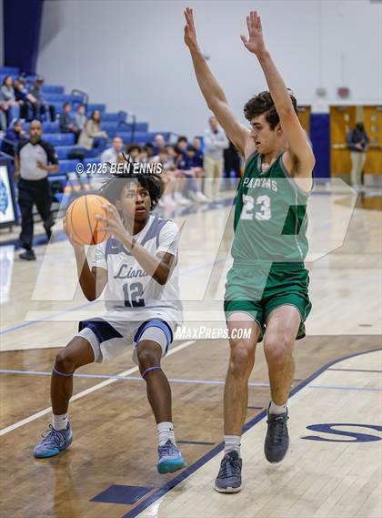 Thumbnail 2 in Athens Academy vs. Lovett (GHSA Private Round One) photogallery.