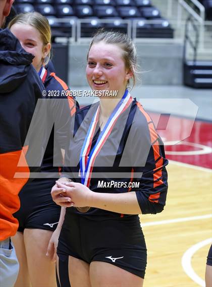 Thumbnail 1 in Iola vs. Schulenburg (UIL 2A Volleyball Semifinal Medal Ceremony) photogallery.