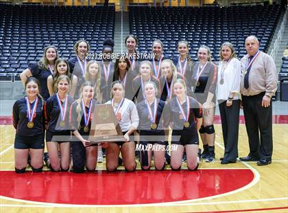 Thumbnail 3 in Iola vs. Schulenburg (UIL 2A Volleyball Semifinal Medal Ceremony) photogallery.