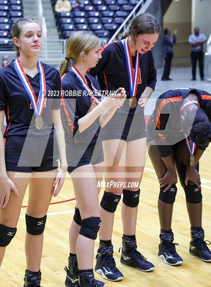 Thumbnail 2 in Iola vs. Schulenburg (UIL 2A Volleyball Semifinal Medal Ceremony) photogallery.