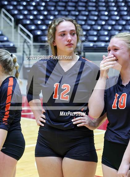 Thumbnail 1 in Iola vs. Schulenburg (UIL 2A Volleyball Semifinal Medal Ceremony) photogallery.