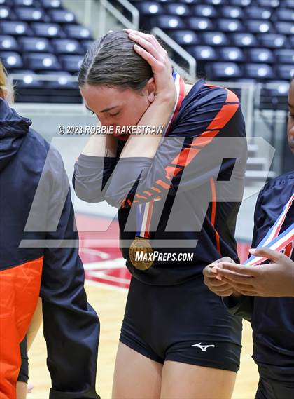 Thumbnail 2 in Iola vs. Schulenburg (UIL 2A Volleyball Semifinal Medal Ceremony) photogallery.