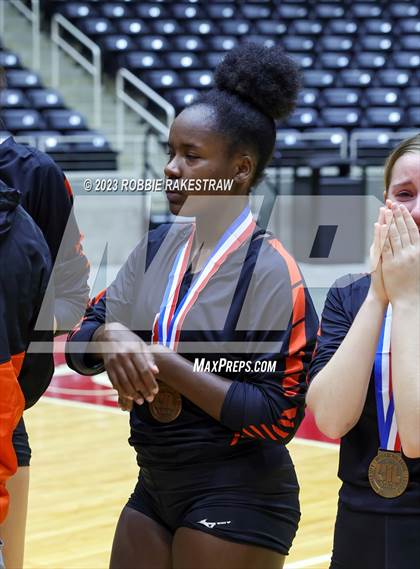 Thumbnail 1 in Iola vs. Schulenburg (UIL 2A Volleyball Semifinal Medal Ceremony) photogallery.
