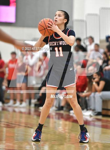 Thumbnail 1 in Brentwood School @ Orange Lutheran (CIF State D2 Playoffs) photogallery.