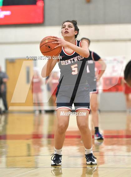 Thumbnail 3 in Brentwood School @ Orange Lutheran (CIF State D2 Playoffs) photogallery.