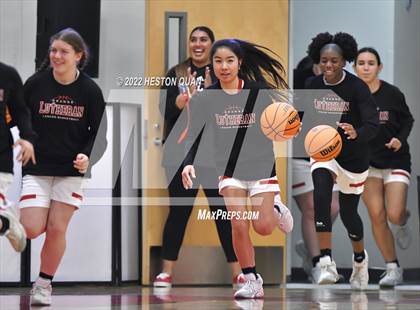 Thumbnail 3 in Brentwood School @ Orange Lutheran (CIF State D2 Playoffs) photogallery.