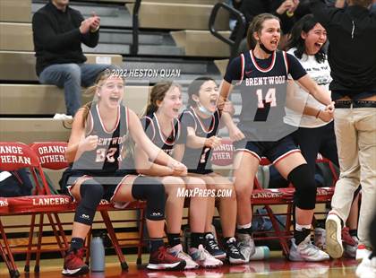Thumbnail 2 in Brentwood School @ Orange Lutheran (CIF State D2 Playoffs) photogallery.