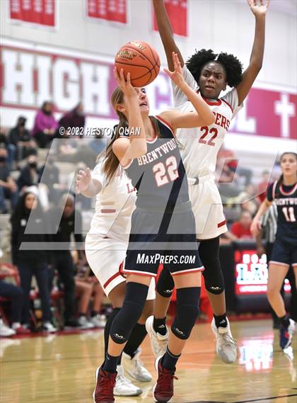 Thumbnail 3 in Brentwood School @ Orange Lutheran (CIF State D2 Playoffs) photogallery.