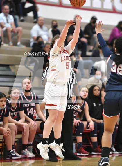 Thumbnail 1 in Brentwood School @ Orange Lutheran (CIF State D2 Playoffs) photogallery.