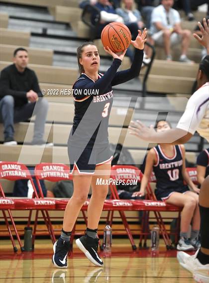 Thumbnail 2 in Brentwood School @ Orange Lutheran (CIF State D2 Playoffs) photogallery.