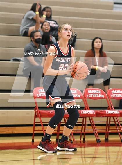 Thumbnail 3 in Brentwood School @ Orange Lutheran (CIF State D2 Playoffs) photogallery.