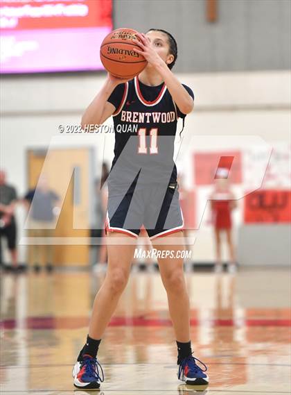 Thumbnail 3 in Brentwood School @ Orange Lutheran (CIF State D2 Playoffs) photogallery.
