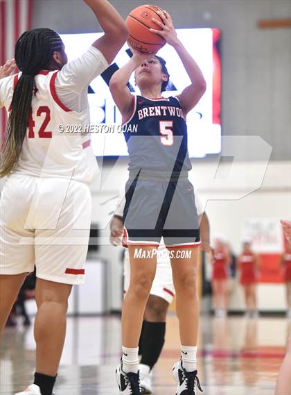 Thumbnail 1 in Brentwood School @ Orange Lutheran (CIF State D2 Playoffs) photogallery.