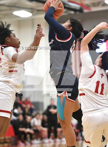 Thumbnail 3 in Brentwood School @ Orange Lutheran (CIF State D2 Playoffs) photogallery.