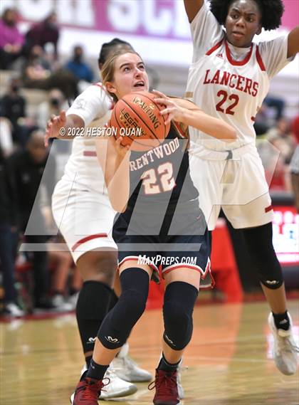 Thumbnail 2 in Brentwood School @ Orange Lutheran (CIF State D2 Playoffs) photogallery.