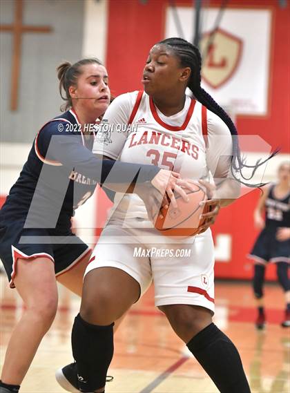 Thumbnail 2 in Brentwood School @ Orange Lutheran (CIF State D2 Playoffs) photogallery.