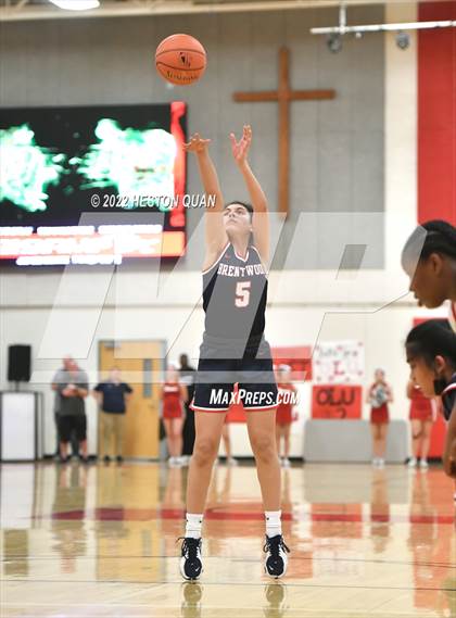 Thumbnail 3 in Brentwood School @ Orange Lutheran (CIF State D2 Playoffs) photogallery.