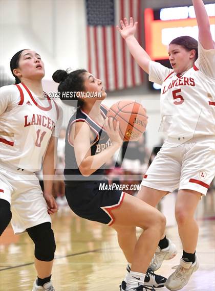 Thumbnail 3 in Brentwood School @ Orange Lutheran (CIF State D2 Playoffs) photogallery.