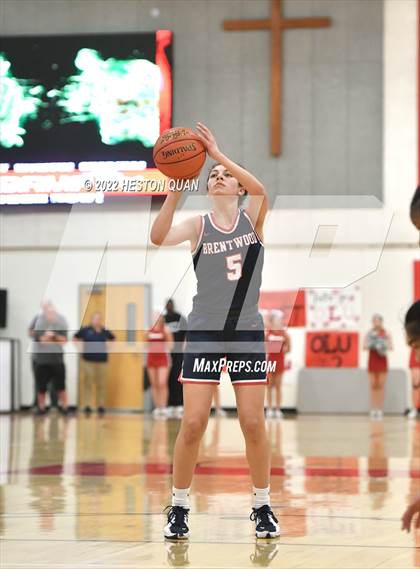 Thumbnail 2 in Brentwood School @ Orange Lutheran (CIF State D2 Playoffs) photogallery.