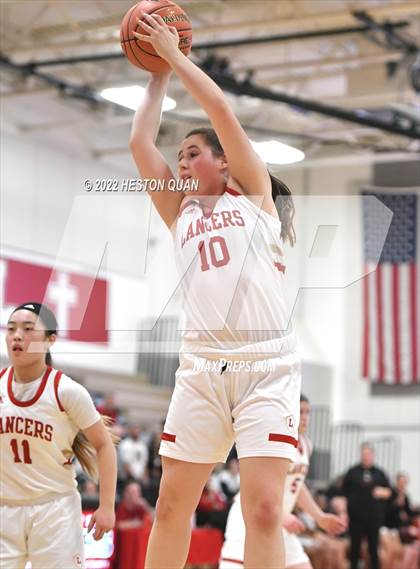 Thumbnail 2 in Brentwood School @ Orange Lutheran (CIF State D2 Playoffs) photogallery.