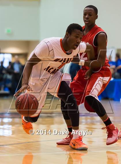 Thumbnail 3 in Wasatch Academy vs. Denver East (FreeTaxUSA Shootout) photogallery.