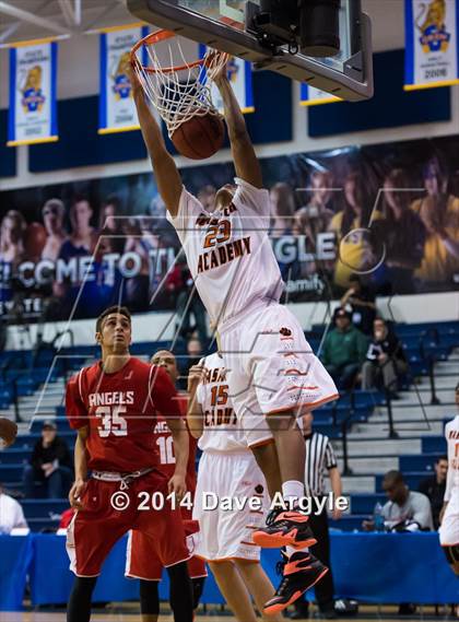 Thumbnail 1 in Wasatch Academy vs. Denver East (FreeTaxUSA Shootout) photogallery.