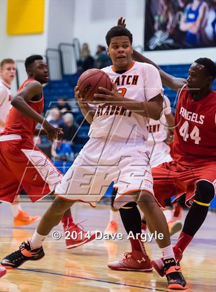 Thumbnail 3 in Wasatch Academy vs. Denver East (FreeTaxUSA Shootout) photogallery.