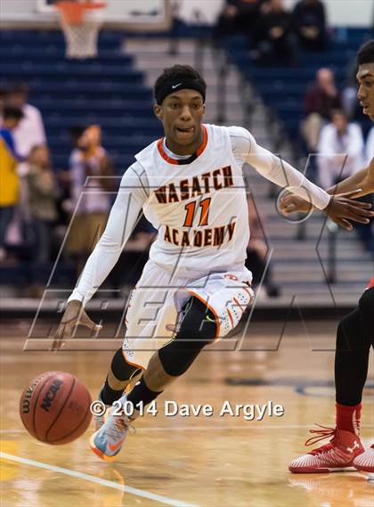 Thumbnail 3 in Wasatch Academy vs. Denver East (FreeTaxUSA Shootout) photogallery.