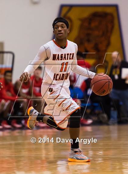 Thumbnail 2 in Wasatch Academy vs. Denver East (FreeTaxUSA Shootout) photogallery.