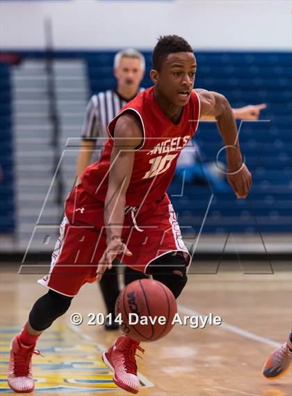Thumbnail 1 in Wasatch Academy vs. Denver East (FreeTaxUSA Shootout) photogallery.