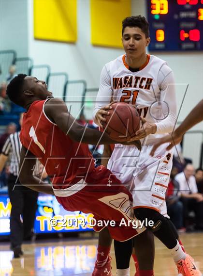 Thumbnail 2 in Wasatch Academy vs. Denver East (FreeTaxUSA Shootout) photogallery.