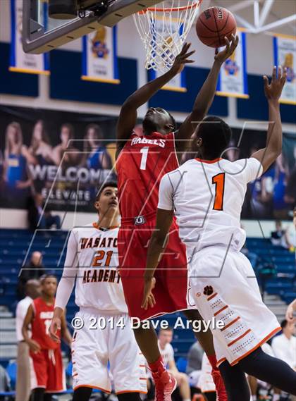 Thumbnail 3 in Wasatch Academy vs. Denver East (FreeTaxUSA Shootout) photogallery.