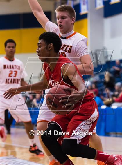 Thumbnail 1 in Wasatch Academy vs. Denver East (FreeTaxUSA Shootout) photogallery.