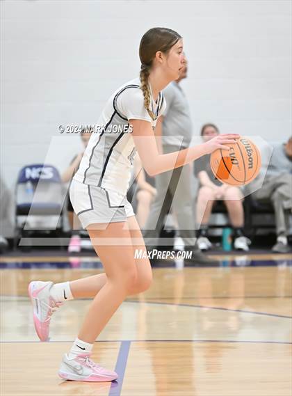 Thumbnail 3 in Odyssey Institute vs. North Valley Christian Academy (ALA Coyotes Basketball Invitational) photogallery.